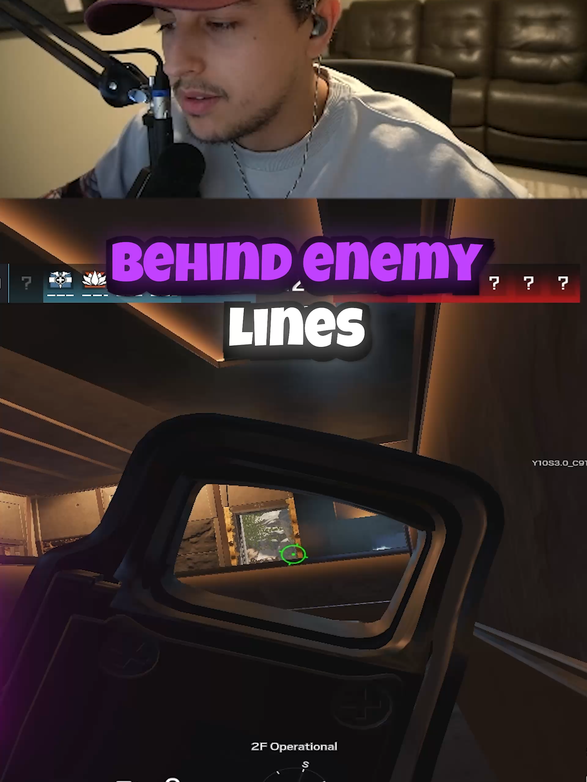 Behind Enemy Lines #beaulo #gaming #rainbowsixsiege #siegex