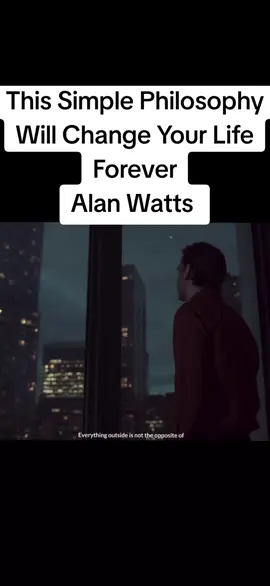 #alanwattsquotes #alanwattsphilosophy #AlanWatts 