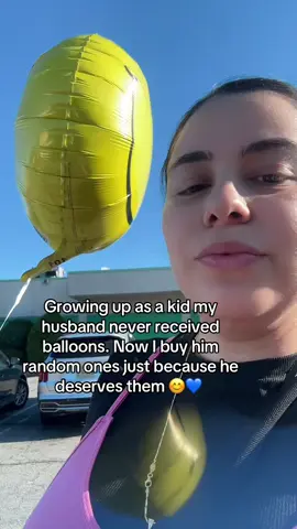 😊 happy #healingtiktok #husband #fyp #balloon #hubby 