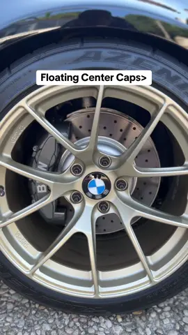 The genuine bmw floating center caps ARE FINALLY ABAILABLE! 🤟 