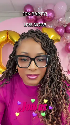 The setup is real 🎈🎂💖 We’re turning 10K into a whole vibe tonight! Join me LIVE at 7PM EST for the celebration + gems you don’t want to miss 🚀 #10KParty #TikTokLive #fypシ゚viral 