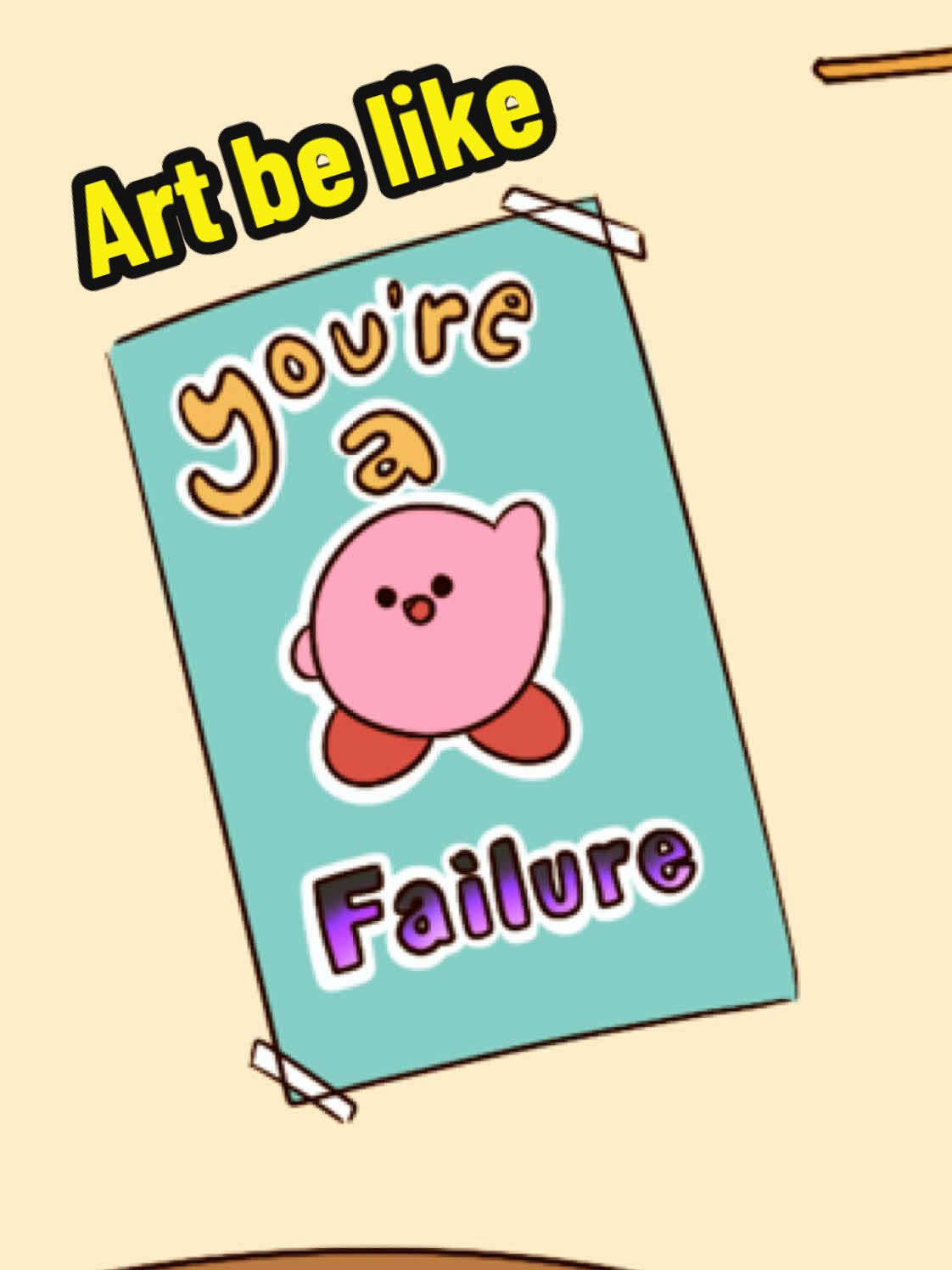 I procrastinated a lot to make this  #oops #adulthood #artist 