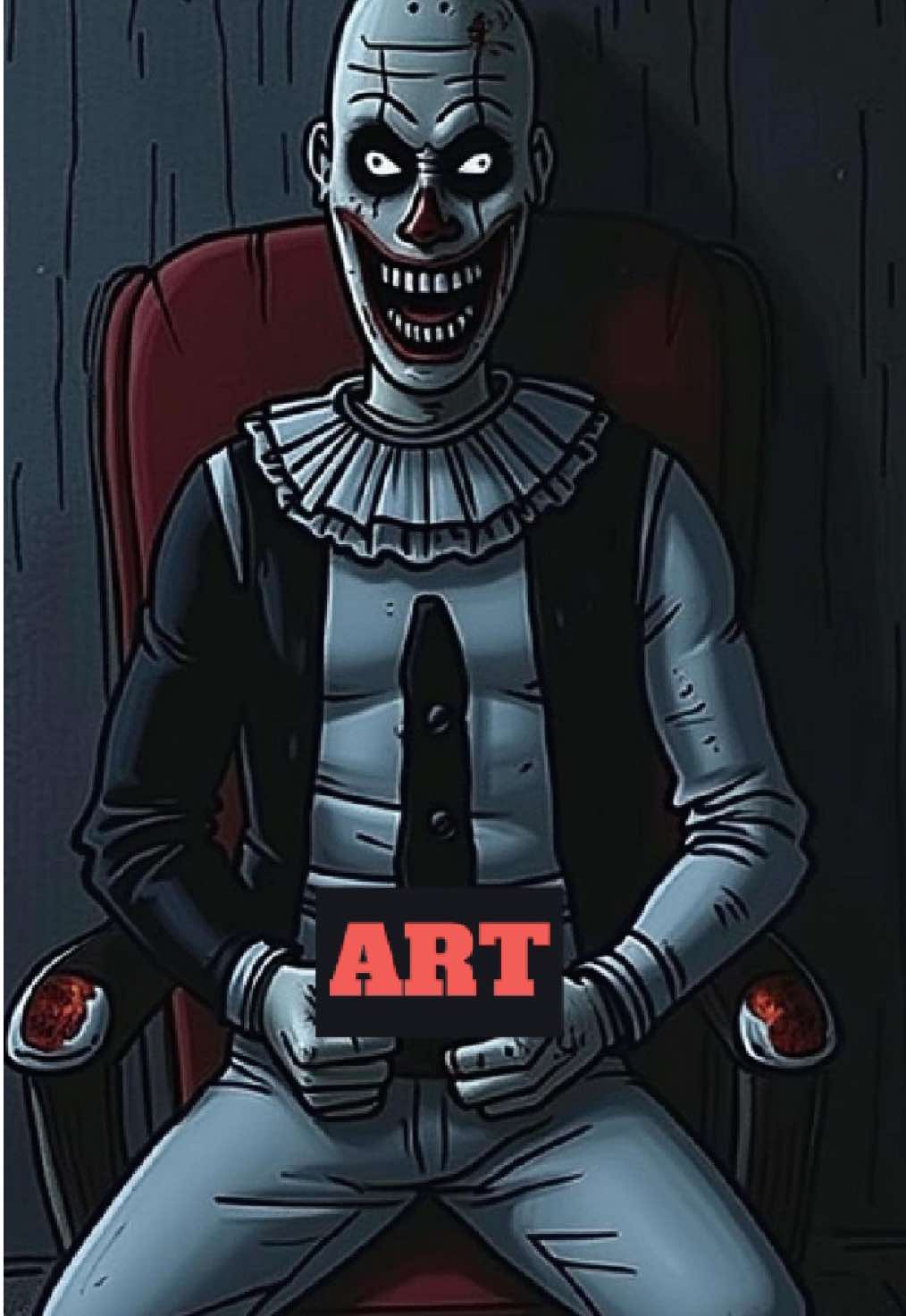 Você consegue adivinhar qual o filme?🤡🤡#terror #historiareal #historiadeterror #lendas #terrifier 