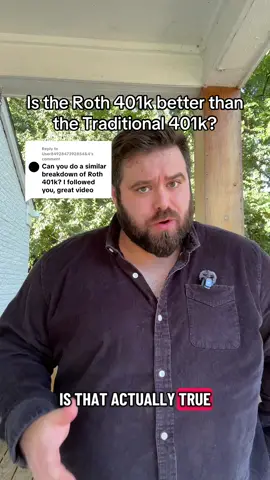 Replying to @User8492847392854&4 Roth vs Traditional 401k isn’t about guessing future tax rates it’s about how much you’ll actually spend in retirement 👀💰 #401k #RothVsTraditional #RetirementPlanning #MoneyTips #PersonalFinance 