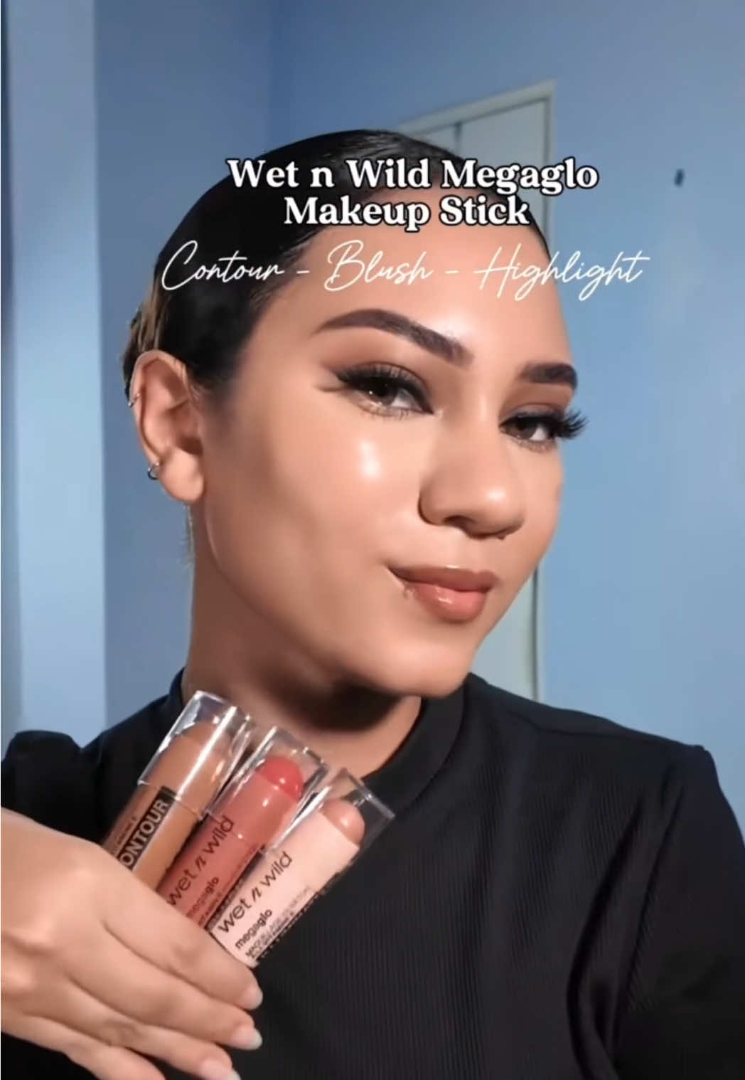Pop quiz: what’s easy, affordable & is the fastest way to glow? ⁠ ⁠ ✅ Our Vitamin E Makeup Sticks - blush, contour & highlight in just a few swipes 🙌⁠ ⁠ 🎥: @Clau🖤  ⁠ Shop our products @walmart  @target @walgreens @cvspharmacy @amazon @fivebelow & wetnwildbeauty.com #wetnwildbeauty #crueltyfree