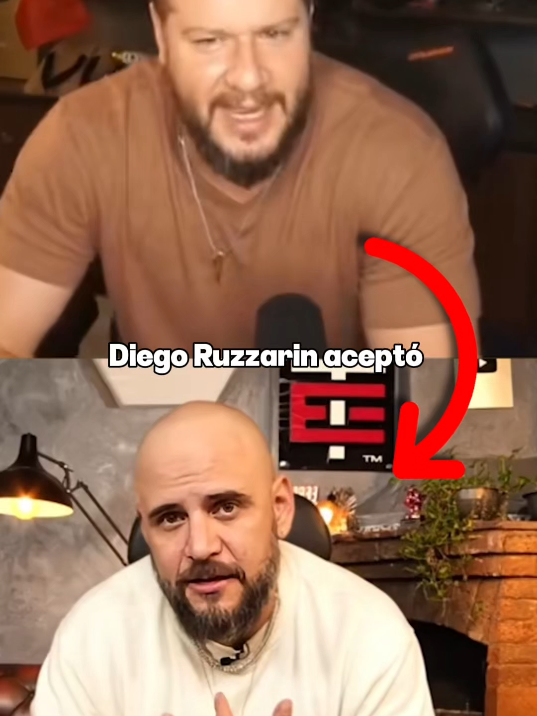 Diego Ruzzarín aceptó enfrentarse con el temach a cambio de un 