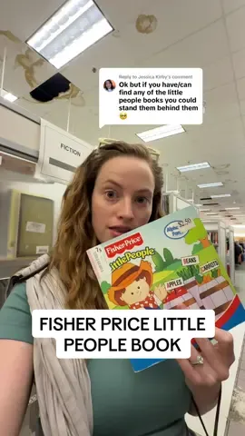Replying to @Jessica Kirby twist my armmmmm now we have something new to search for at the thrift store 👏 #fisherpricelittlepeople #fisherprice #thrifttok #thriftstorefinds 