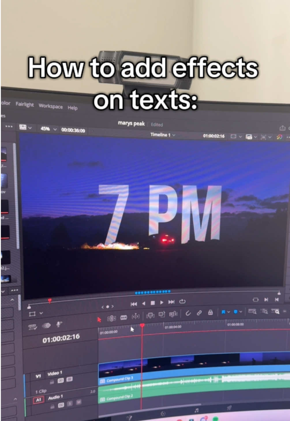 Inlocking new skills as we go! This one’s for @Vincent @travelkern and @ Pierre hehe 😉  #editing #davinci #danielcaesar #davincitutorial #videography