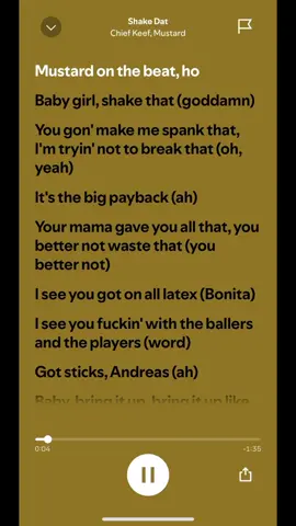 Shake Dat - Chief Keef, Mustard  #fyp #shakedat #trending #lyrics #rap 