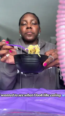 Raw footage - unedited  #eatwithme #noodles 