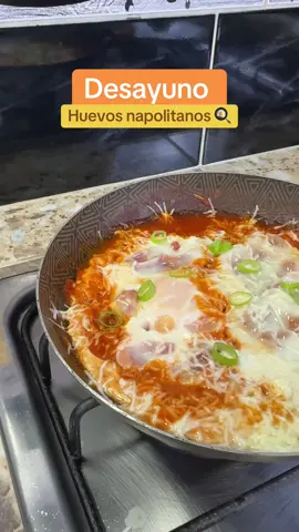 Desayuno de huevos napolitano ✨ #desayuno #huevos #recetas #paratiiiiiiiiiiiiiiiiiiiiiiiiiiiiiii #recetasfaciles #colombia #recetatiktok 