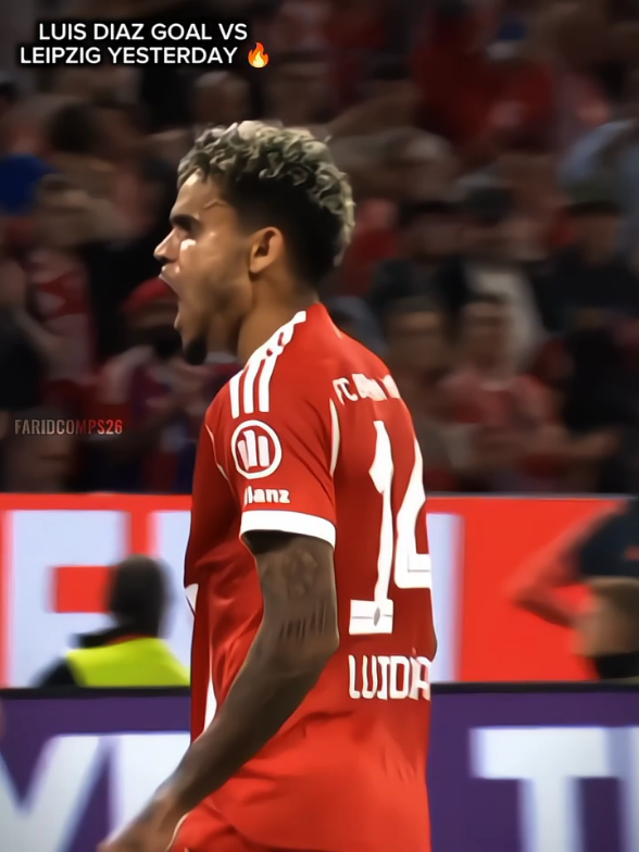 Luis Diaz Goal vs Leipzig Yesterday 🔥| #luisdiaz #bayernmunich #leipzig #footballtiktok #highlight 
