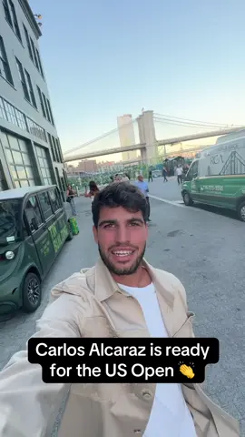 A little message from Carlitos 🤩 #USOpen #tennis #carlosalcaraz 