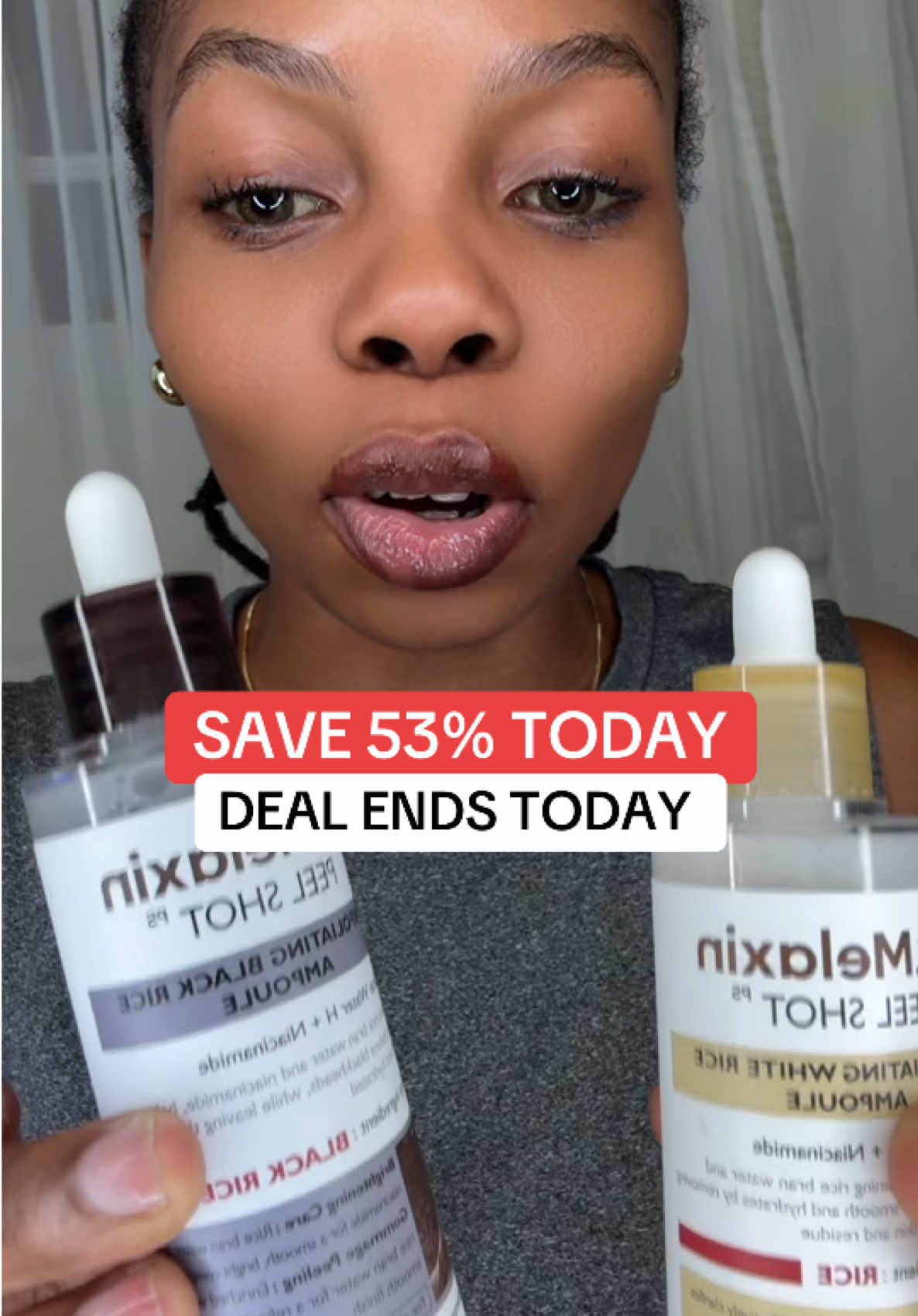 TikTok’s top skincare pick 🌟 Don’t scroll past this deal.” #peelshot #SkincareTikTok #drmelaxinpeelshot  #GlassSkinRoutine #ShopSmart
