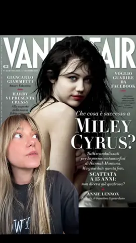 I remember when this came out CLEAR AS DAY! #mileycyrus #vanityfair #popculture #celebrity #2008 