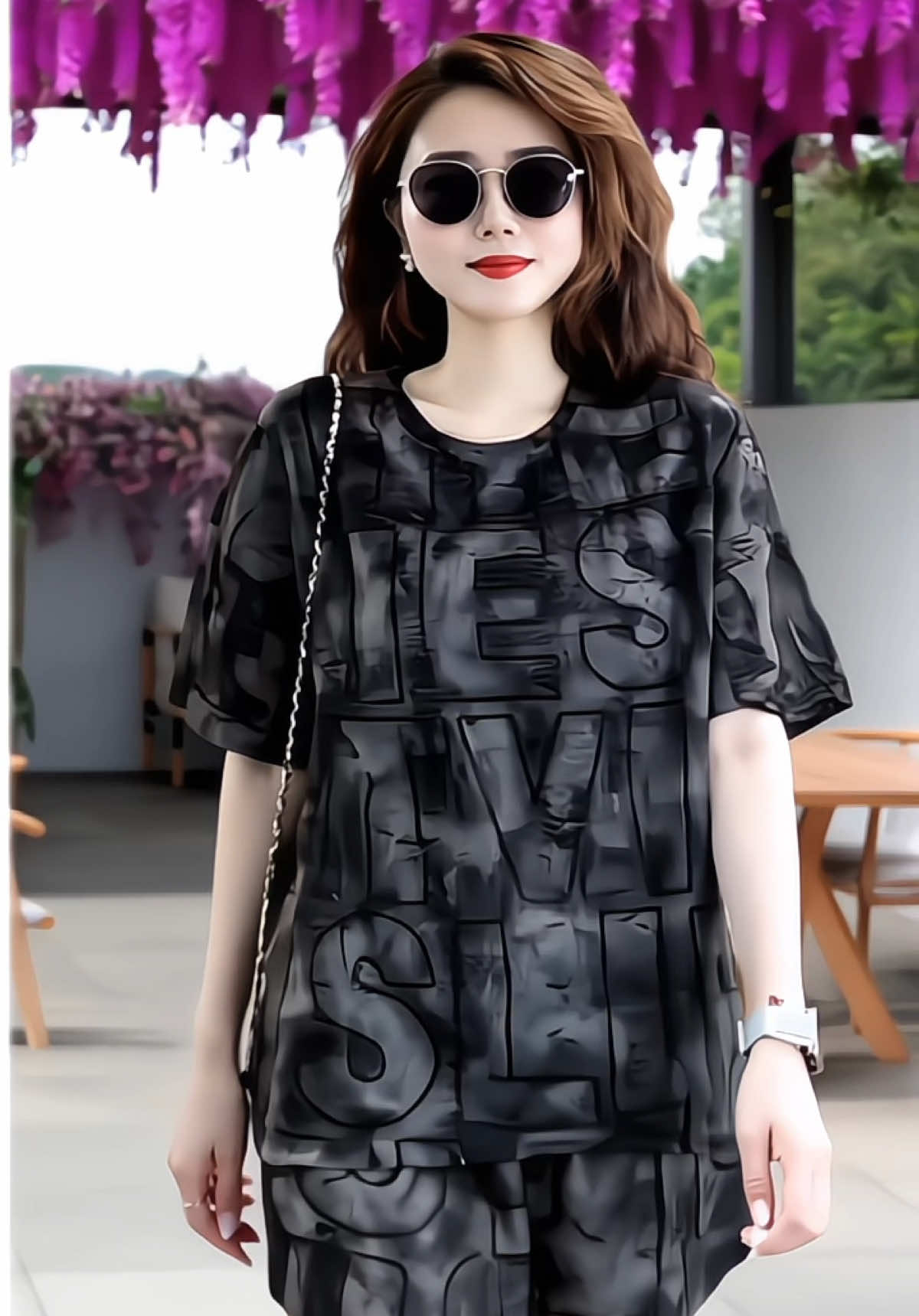 Thời Trang Bigsize - Set Bộ Đùi Nữ Bigsize Áo Cổ Tròn và Quần Đùi Chất Vải Thun Chất Đũi Xước Rách Hot Hit Nữ Cao Cấp Xinh Đẹp Sang Trọng Dễ Thương Giá Rẻ 40-95kg Én Nhỏ Có Bigsize Nhung Đen Voi Kem Tím Women Tim#setboduinu #setboxinh #xh #sanphamxuhuong #thinhhanhxuhuong 