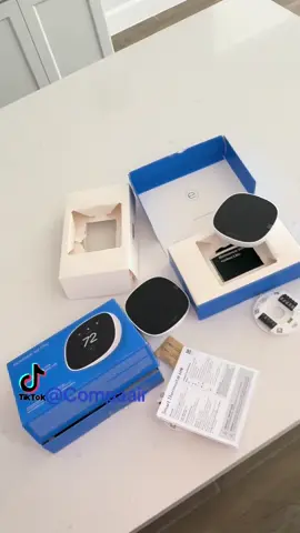 #paratiiiiiiiiiiiiiiiiiiiiiiiiiiiiiii istalando termostato  ecobee para aire condicionado de gas 🔥🔥❄️❄️🔥