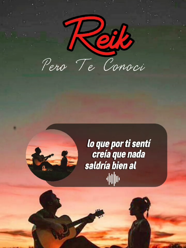 Reik  - Pero Te Conoci ❤ #letras #cancion #balada #cancionesparadedicar #music 