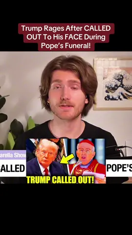 Trump Rages After CALLED OUT To His FACE During Pope’s Funeral! #jackcocchiarella #trump #news #usa #breakingnews 