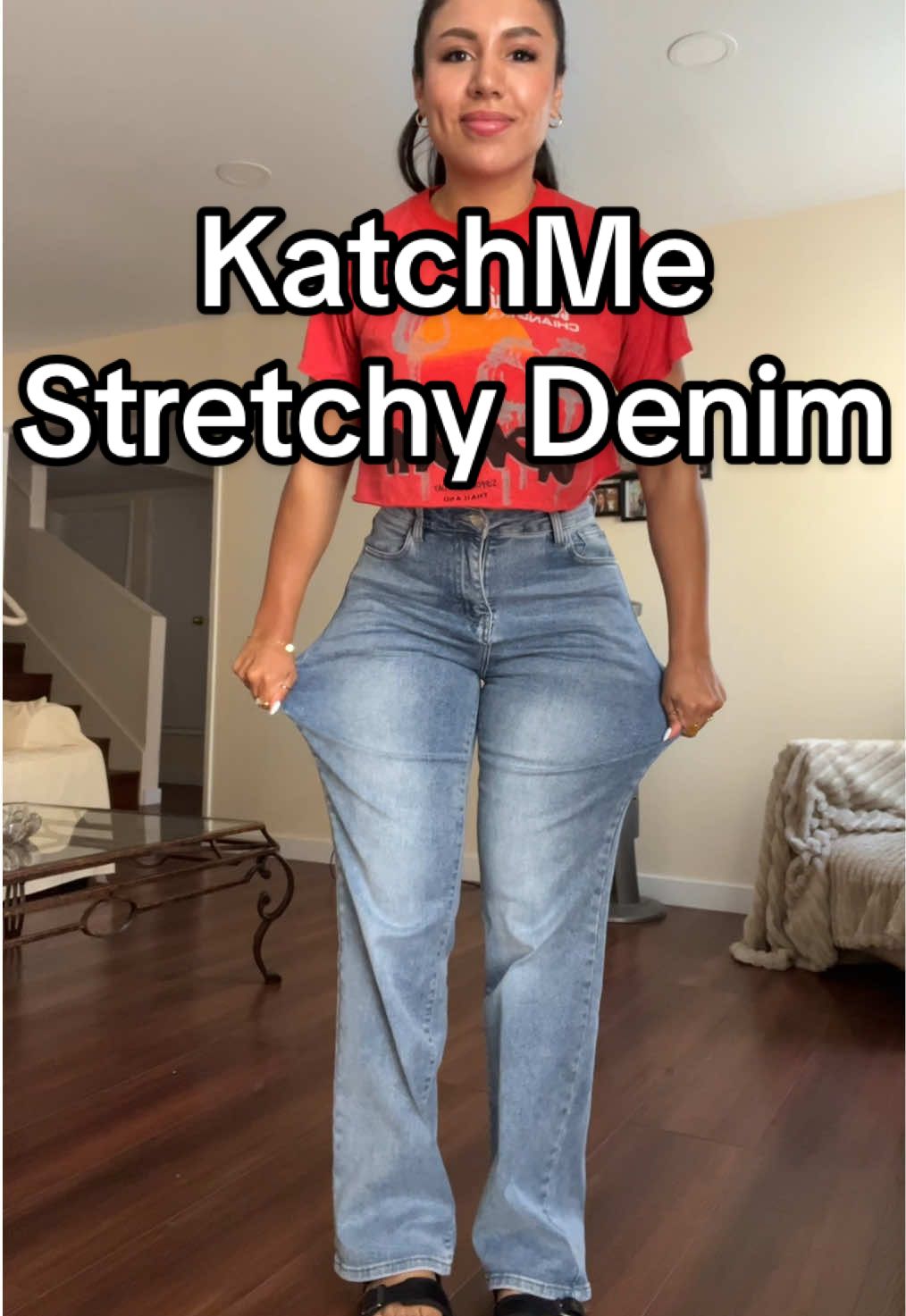 #stretchydenim #stretchyjeans #KatchMe #widelegjeans #jeans 