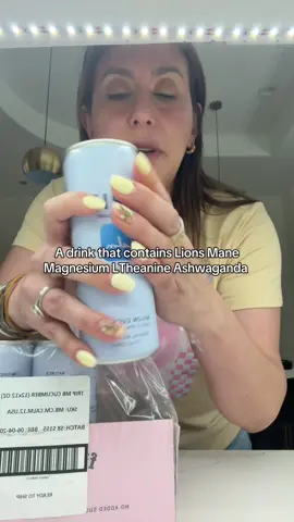 This drink has all the ingredients you need for a calming experience! #icecream #coffeetok #groceryshopping #groceryhaul #bananabread