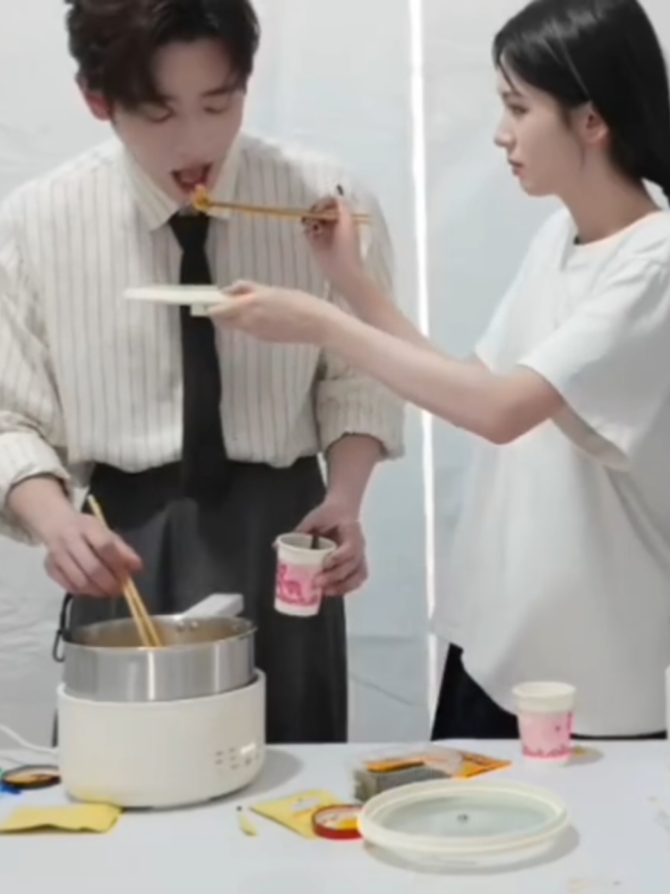 Vlog dapur liar versi spesial🤣🤣🤣 yuexia chengzhou #zhouye #chenglei ##nguyenthucthuytien #legendofthefemalegeneral #chauda 