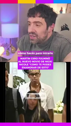 🔥 Martín Cirio destrozó a Lamine Yamal por su nacionalidad y su aspecto físico  El youtuber no se guardó nada y apuntó con todo contra el nuevo romance de Nicki Nicole. Tras confirmarse la relación con la joya del Barcelona, Cirio fulminó al futbolista español: ”¿Cómo te podés enamorar de eso?”, lanzó sin filtro en sus redes, dejando a todos boquiabiertos. #MartínCirio #NickiNicole #LamineYamal #Polémica 