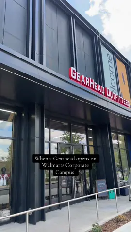 Retail stores are now popping up on the Home Office Campus ✨✨ #northwestarkansas #gearhead #bentonvillearkansas #walmarthomeoffice #walmartcorporate 