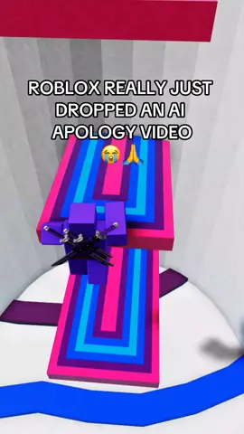 Roblox AI APOLOGY Video😭🙏 #roblox #fyp 