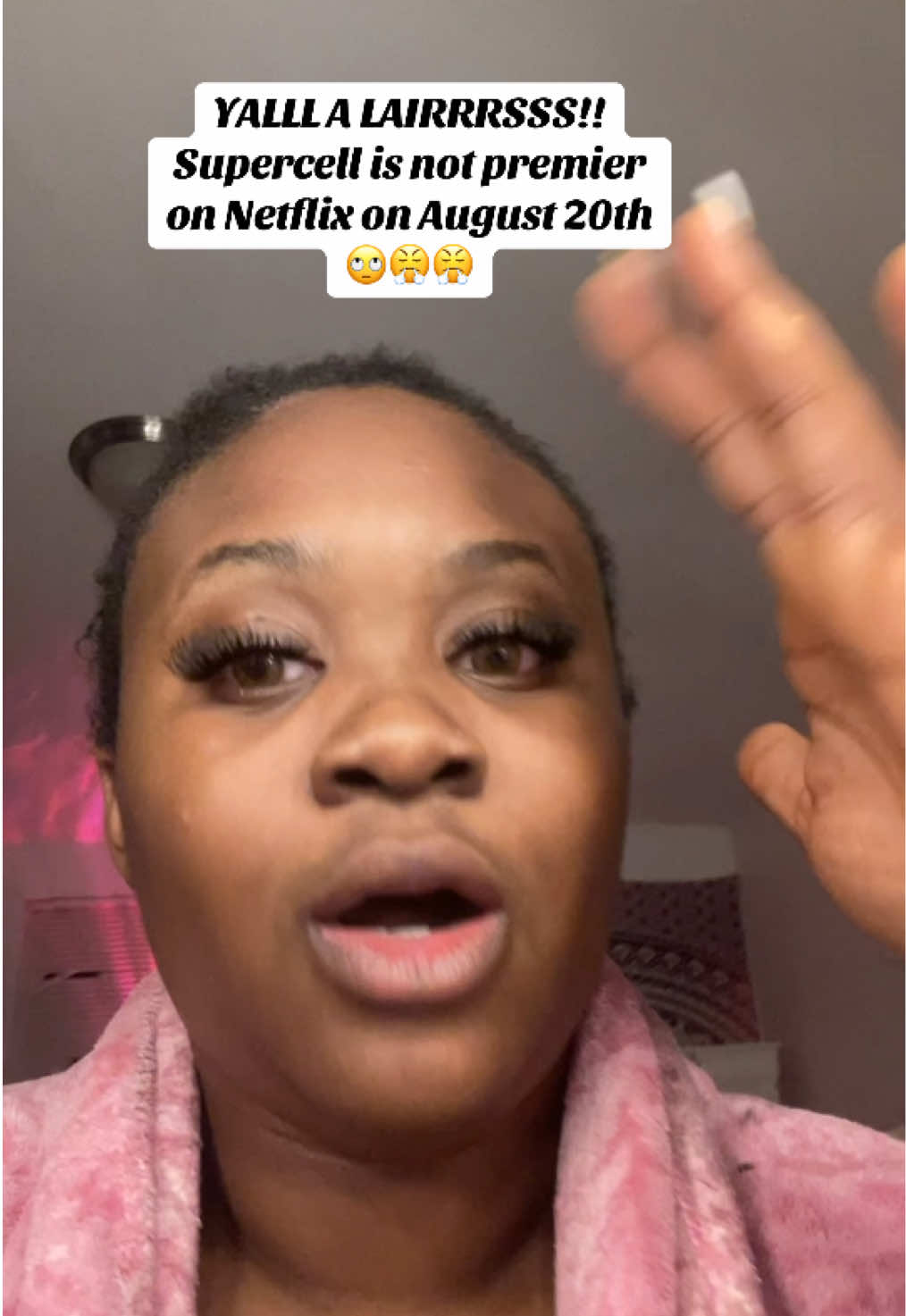 Really about to crash out and also Dam the whole cast cuz what delay they having randomly at this moment…😤🙄 #therealblacklola #damilola #supercell #netflix 