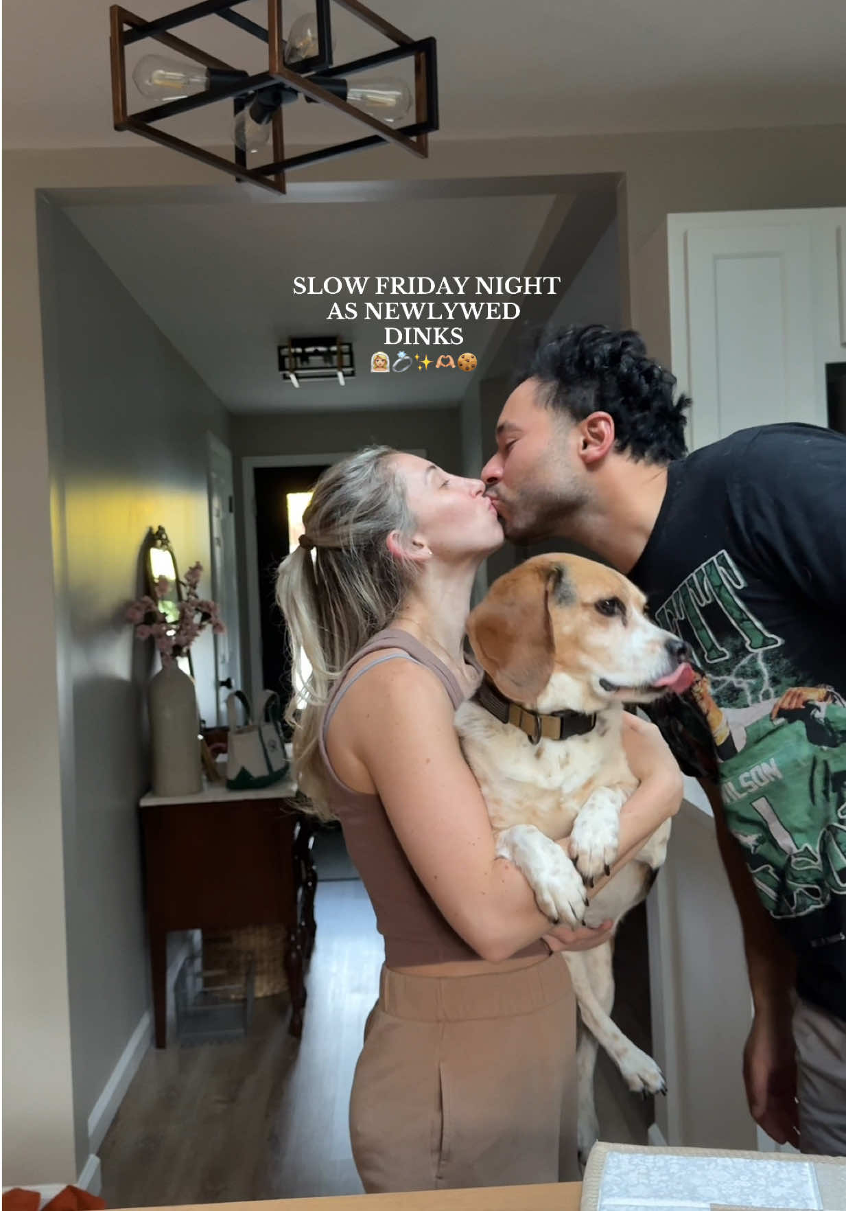 my husband saying no to wanting a sweet treat….😵🫨 #newlyweds #nightroutine #cozyathome #dink #eveningvlog 