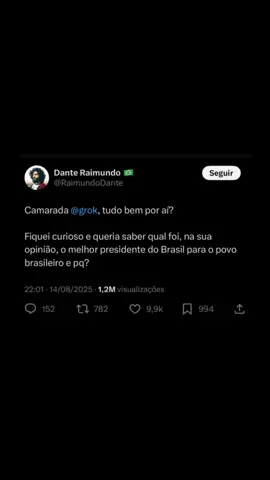 Grok PTista #fyp #gado #grok #lula #bolsonaro 