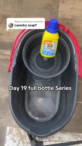Replying to @fried eye wasn’t as Sudsy but smelled so good #deepcleaning #creatorsearchinsights #laundry #cleantok101 #CleanTok #tide 