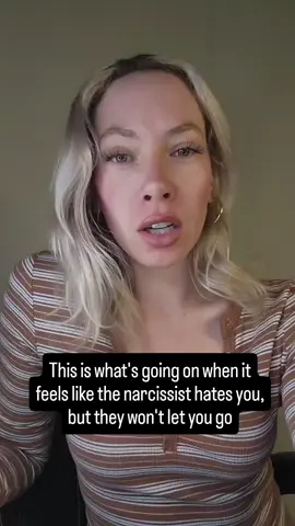This is what's going on when it feels like the narcissist hates you, but they won't let you go. #narcissistbehavior #narcissisticabuse #narcissisticrelationship #narcissist #narcissisticabusesurvivor 