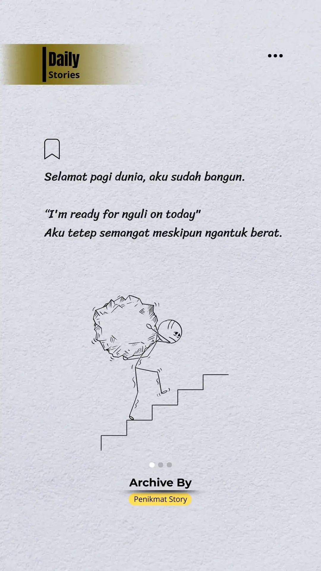 selamat pagi dunia yang becandanya gak kira kira. #katakata #storywa #storywakeren #gabutstory #penikmatstory 