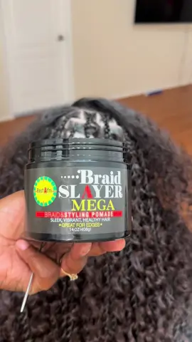 Try our new Braid slayer pomade @RastAfri Braid 💚💛❤️It’s a braiding assistant 😍Helping you part & braid with ease 😉 It can be used as a edge control or styling product! Lay your edges & love your scalp😍 Our nourishing edge pomade promotes healthy hair growth while keeping your style slick and smooth. Beauty starts at the root!”