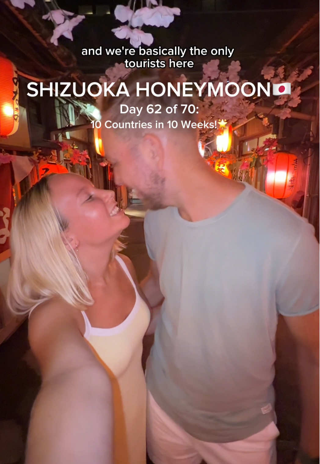 Day 62 of 70 | 10 Countries in 10 Weeks!🗻🐟🇯🇵  If you’re looking for a great smaller city in Japan that’s off the beaten tourist track of Tokyo-Kyoto-Osaka, we have absolutely LOVED spending a few days in Shizuoka!🤍 Come spend the day in Shizuoka with us exploring the tuna port of Shimizu, taking a boat ride to the famous Miho no Matsubara Beach in hopes of seeing Mount Fuji, and checking out the local izakayas in Shizuoka City!🥢 See you tomorrow as we take the bullet train to our next stop in Japan: Kyoto!💚 #shizuokajapan #shimizujapan #mihonomatsubara #japanitinerary #shizuokacity 