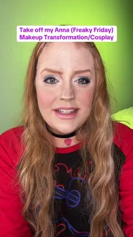 Take off my Anna Coleman “Freaky Friday” Lindsay Lohan makeup transformation! Here is my current go-to skincare/removal routine. #lindsaylohan #annacoleman #freakyfriday #freakierfriday #makeupremoval   Products:  @The Face Shop US rice water bright oil cleanser  @The Original MakeUp Eraser Eraser pink makeup eraser  @LaRochePosayUS double repair cream moisturizer  @medicube global pink collagen toner pads  @Bag Balm® lip moisturizer  @Good Molecules pineapple exfoliate powder 