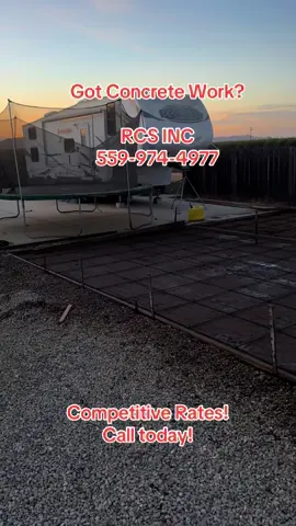 Concrete Work in Fresno and sorrounding Areas! Call today! 559-974-4977#concretework #559