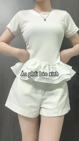 Áo nhún bèo xinh #aonhunbeo #aoxinh #aothunxinh #thoitrang #xuhuong 
