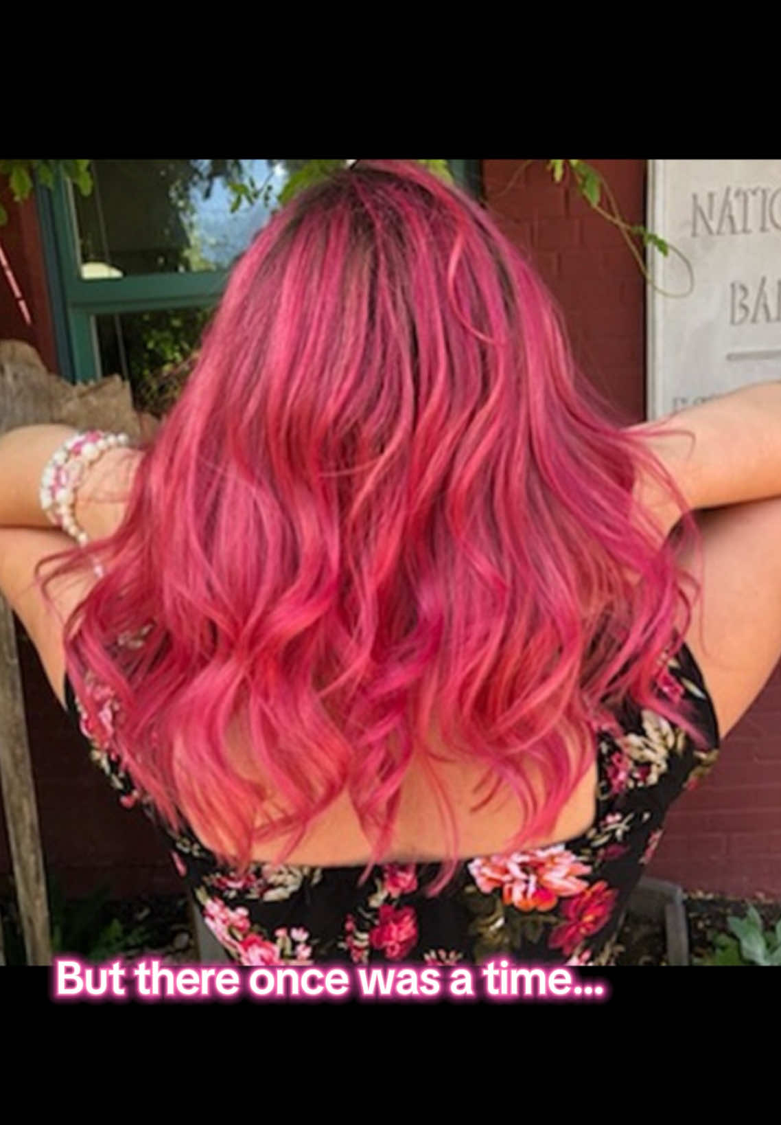 Pink hair! My transition color from Red to Blonde circa 2018! #pinkhair #pinkhairdontcare #transition #haircolor #hairtok #haircolorchange #redhair #colorfulhair 