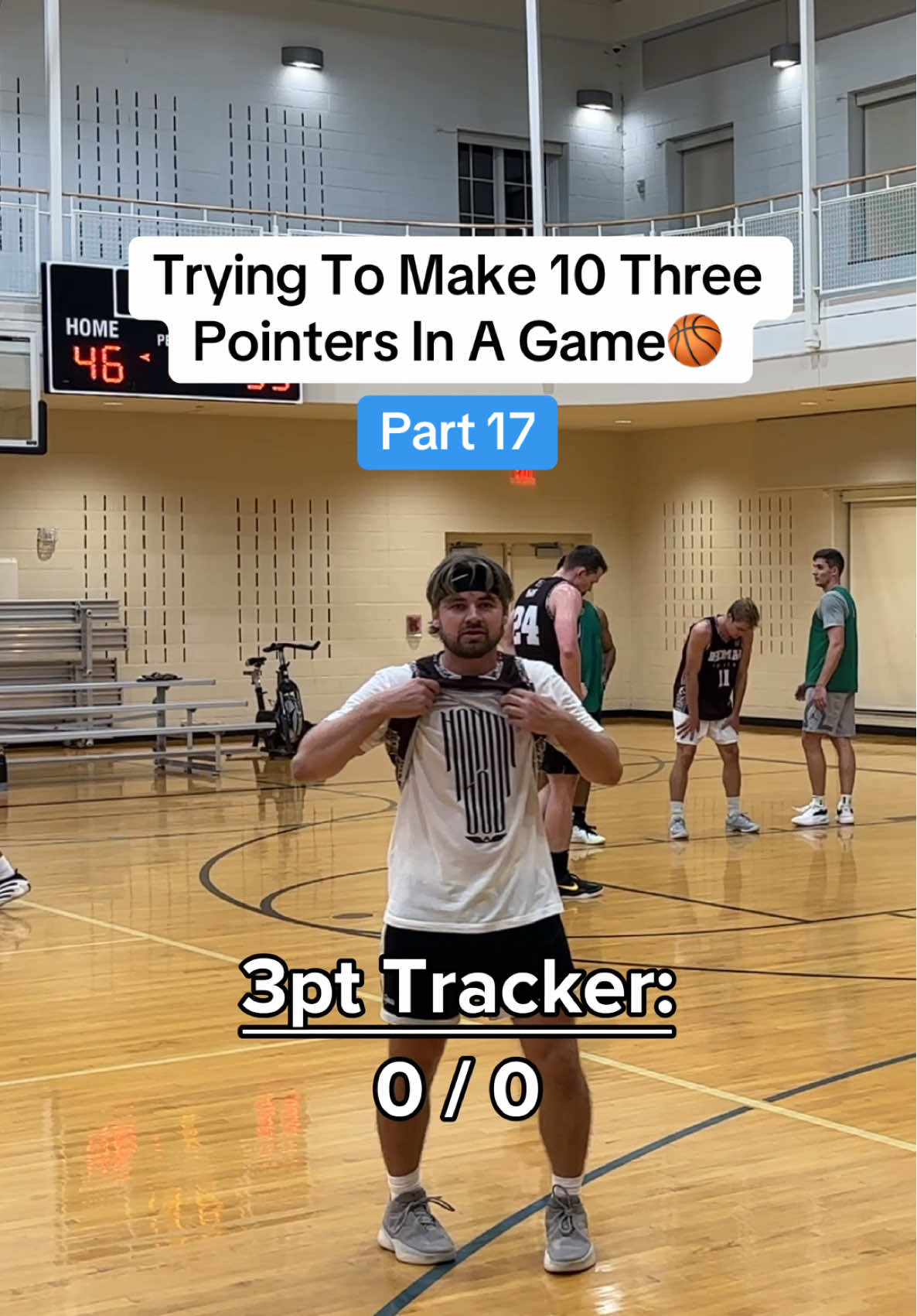 What’s the most 3’s you’ve ever made in a game before?🤔 #basketball #threepointer 