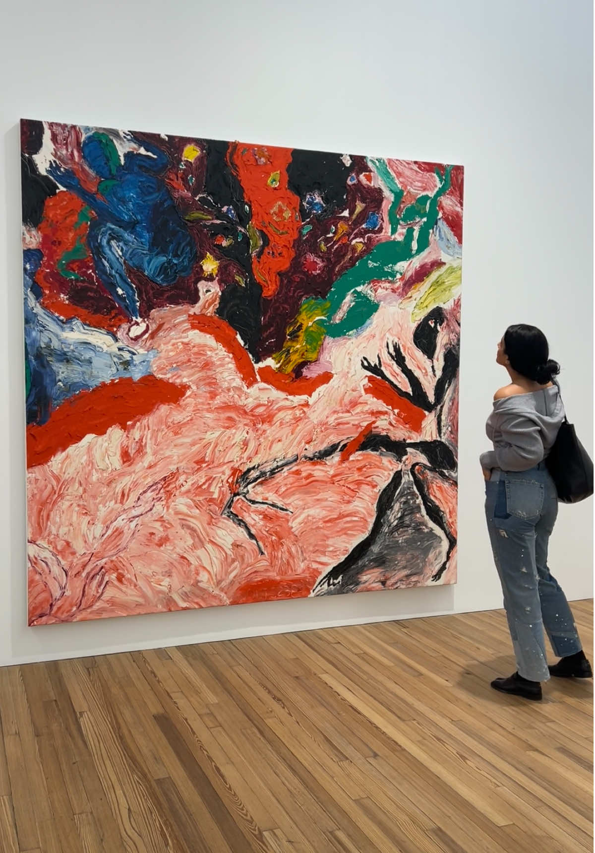 another day, another gallery ❤️‍🔥  #fyp #tribeca #arttok 