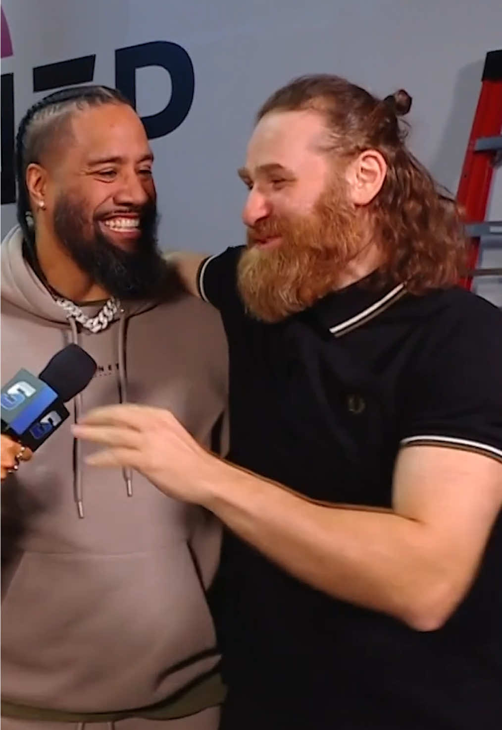 honorary uncle sami? 🙏🥹 #WWE #JimmyUso #SamiZayn 