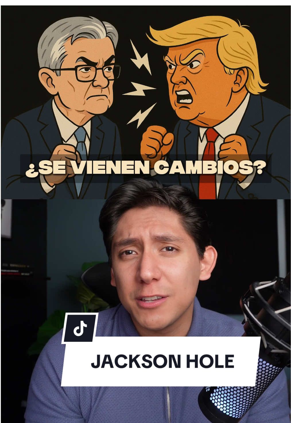La reunión más importante del año?😳 cambios en la economía?🧐 Inició Jackson Hole y ya se hizo sentir en los mercados financieros📈 ¿Qué es el simposio de Jackson Hole? Donald Trump fue protagonista y rival para Jerome Powell. ¿Reducirán las tasas de interés? #bolsadevalores #finanzas #inversion #trump #jacksonhole 