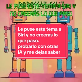 Le puse este tema a Siri y no creerás lo que paso https://www.youtube.com/watch?v=yHuZGpDLVU8&list=OLAK5uy_laDaf4B_IJFVaipQBLnWXCDLM6B0EqTww.  #parati #fyp #viral #curiosidad #wtf