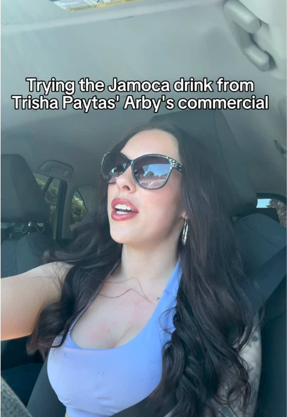 Trying the @trishapaytas commercial drink from @Arbys 🤭✨  #jamochashake #coffee #trishapaytas #Vlog 