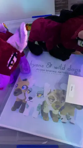 https://marsshop714.etsy.com #furry #furryfandom #hyena #plushie #customplushie 