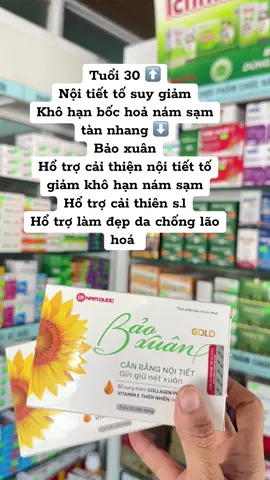 Bảo xuân cải thiện nội tiết gìn dữ nét xuân#baoxuan #noitiettonu #lamdep #suckhoe #xuhuong 