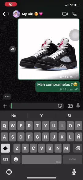 #jordan5metallicblack Total Ni Los Queria 💔😔